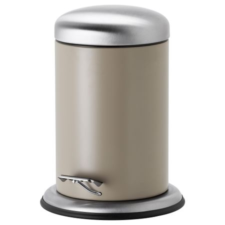 Ведро с откидной крышкой МЬЁСА, светло-коричневый (3 л)