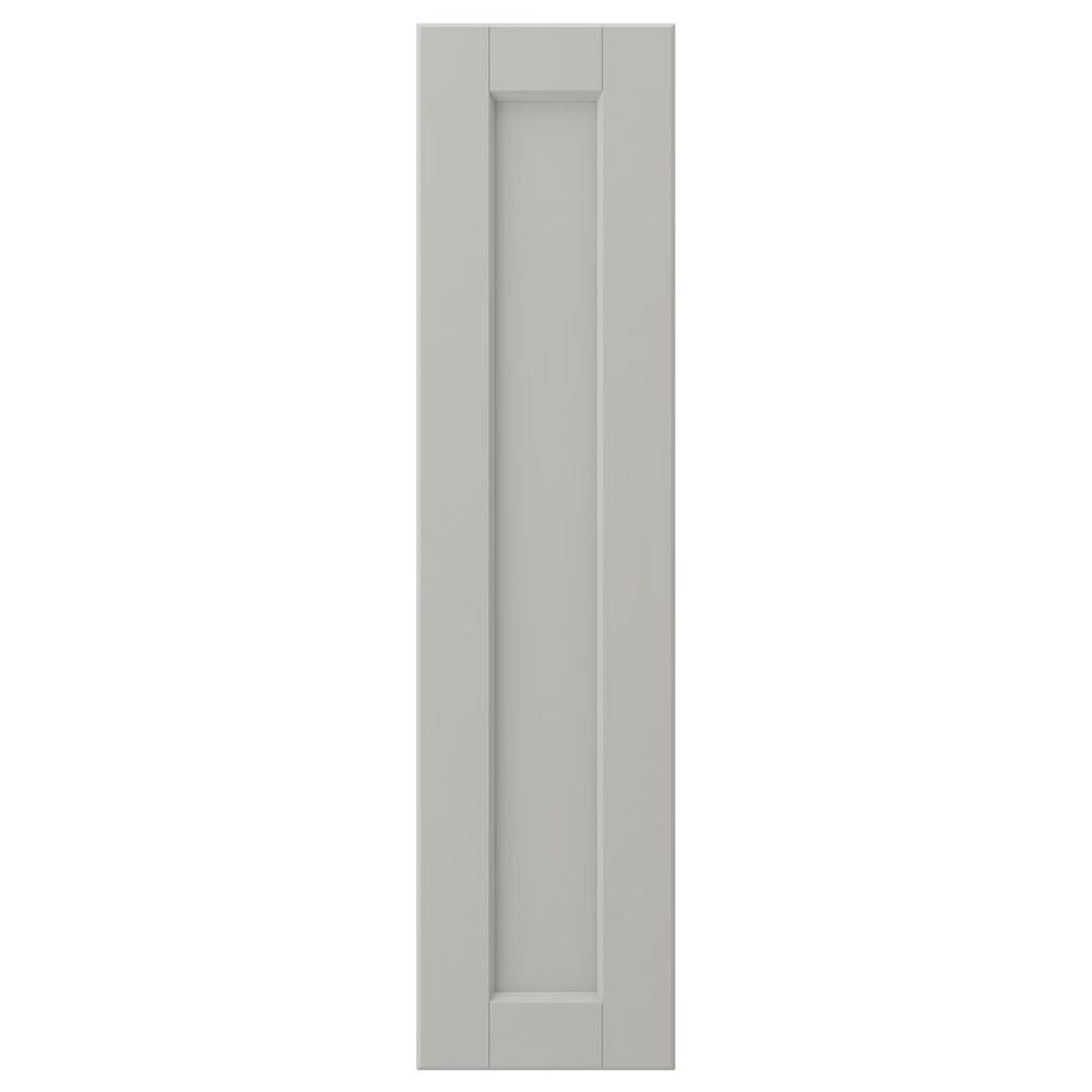 LERHYTTAN Дверь - светло-серый 20x80 см - фото 1