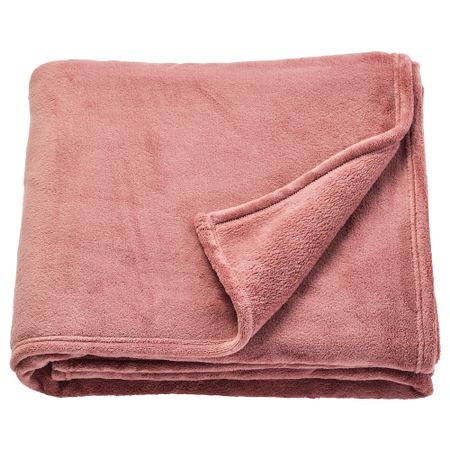 Покрывало, 230x250 см, темно-розовый IKEA TRATTVIVA ТРАТТВИВА 004.421.83