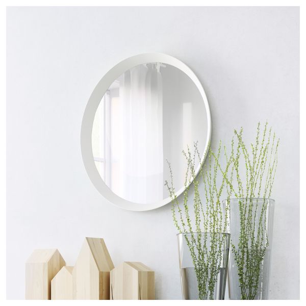 Зеркало ЛАНГЕСУНД, белый (50 см) - фото 3