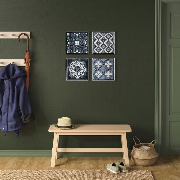 Картина, Синие узоры 30x30 см IKEA ПЬЕТТЕРИД 704.382.72 - фото 5