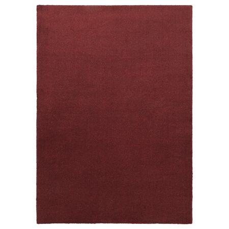Ковер, короткий ворс, темно-красный 170x240 см IKEA TYVELSE ТЮВЕЛЬСЕ 304.268.55