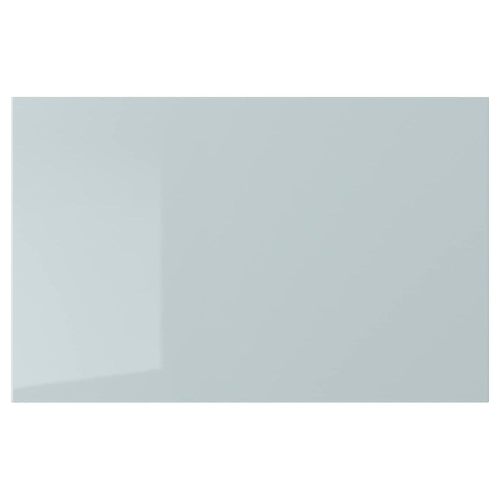 Дверь, фронтальная панель ящика, глянцевый серо-синий светлый 60x38 см IKEA SELSVIKEN СЕЛЬСВИКЕН 204.886.55 - фото 1