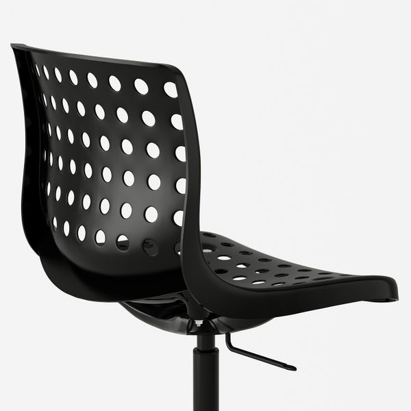 Сиденье со спинкой, черный IKEA SKÅLBERG СКОЛБЕРГ 403.844.21 - схема-чертеж с размерами