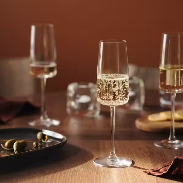 DYRGRIP Бокал для шампанского - прозрачное стекло 25 сл - фото 3