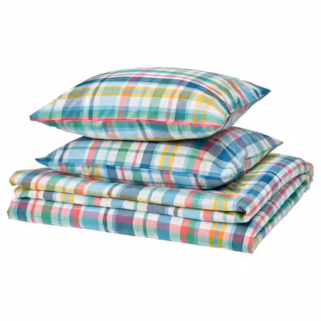 HÖSTGENTIANA ХЁСТГЕНТИАНА Пододеяльник и 2 наволочки