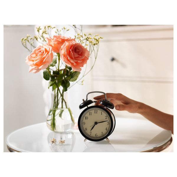 Будильник, черный IKEA DEKAD ДЭКАД 404.038.20 - схема-чертеж с размерами