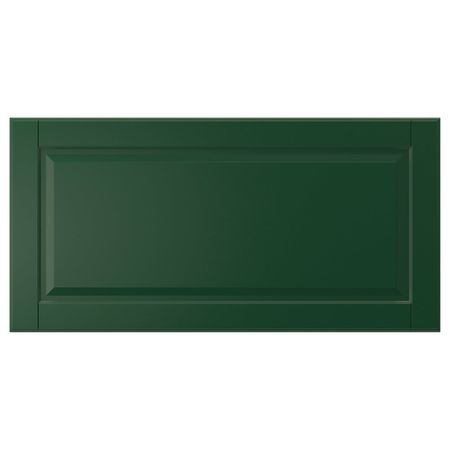 Фронтальная панель ящика, темно-зеленый 80x40 см IKEA BODBYN БУДБИН 104.446.57