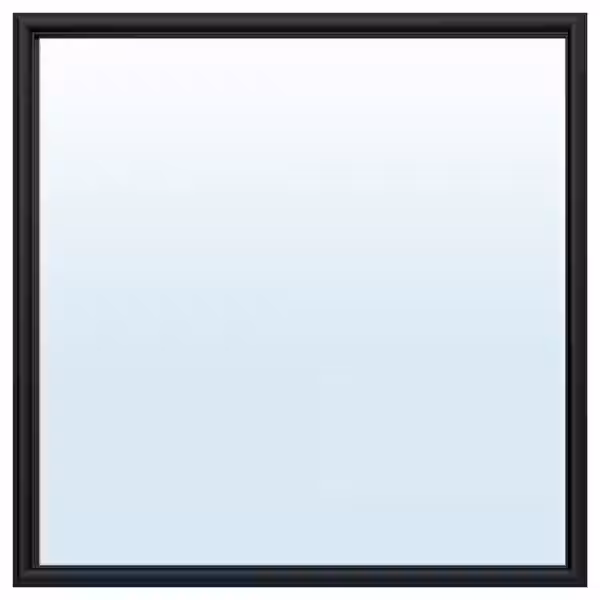 NYPONBUSKE НИПОНБЮСКЕ Зеркало - чёрный 65x65 см - фото 1