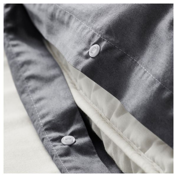 Пододеяльник и 1 наволочка ГЭСПА, темно-серый - фото 3