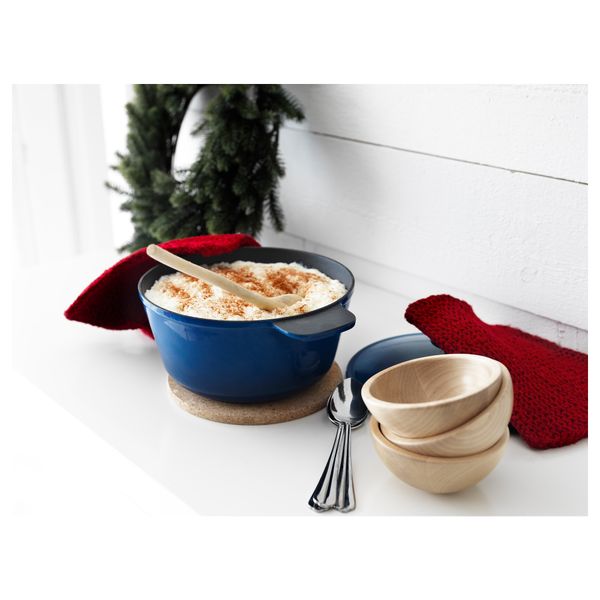 Сервировочная миска БЛАНДА МАТТ, бамбук (12 см) - схема-чертеж с размерами