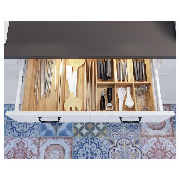 Столешница, матовая поверхность антрацит/ламинат 246x2.8 см IKEA EKBACKEN ЭКБАККЕН 904.090.18 - схема-чертеж с размерами