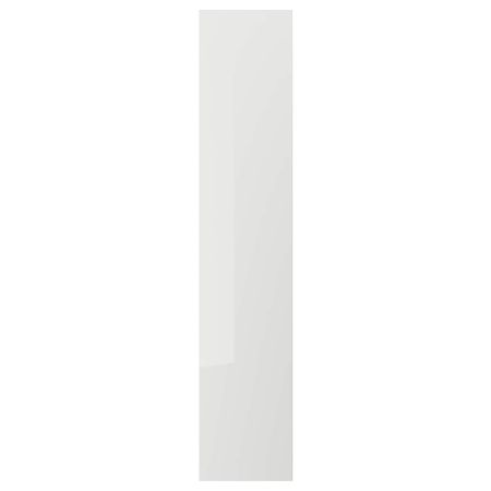 Дверь, глянцевый светло-серый 40x200 см IKEA RINGHULT РИНГУЛЬТ 303.575.74