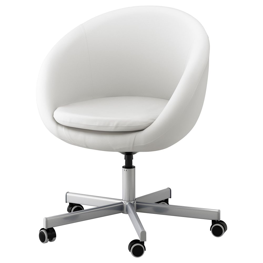 Рабочий стул СКРУВСТА, Идгульт белый - фото 1