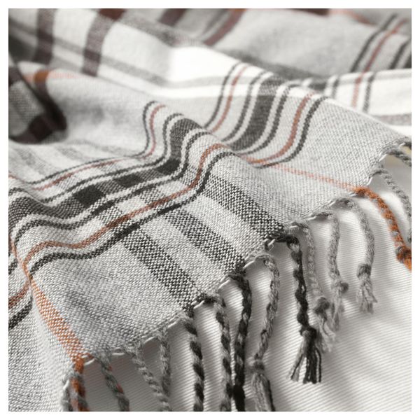 Плед ГЕРМИНЕ, бежевый, коричневый (120x180 см) - фото 2