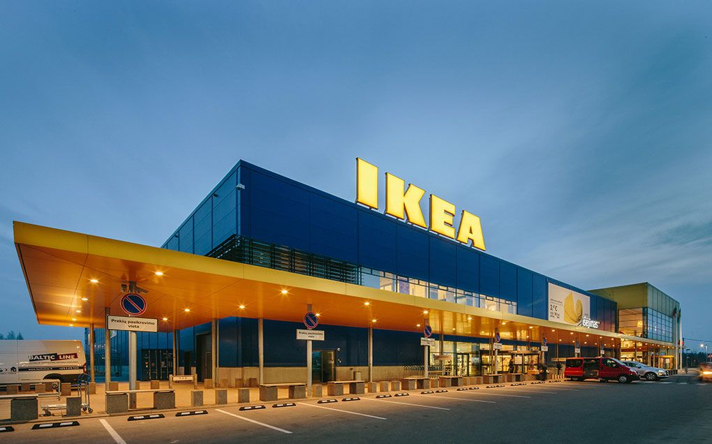 Магазин IKEA в Вильнюсе
