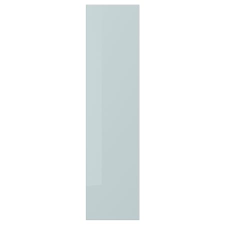Дверь, 20x80 см, глянцевый серо-синий светлый IKEA KSTALLARP СТАЛЛАРП КАЛЛАРП 305.201.36