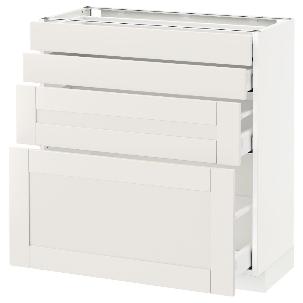 IKEA, вид спереди - схема-чертеж с размерами