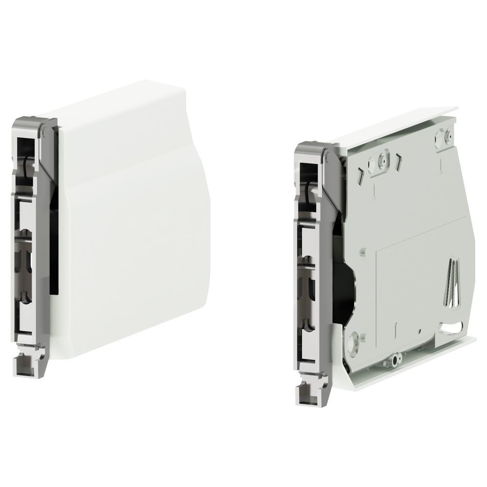 Большая петля для горизонтальный дверцы УТРУСТА, белый - фото 1