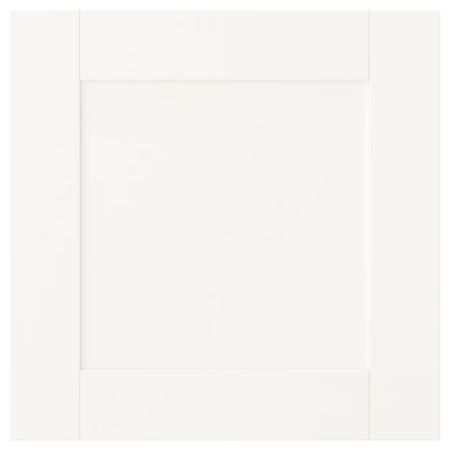 SANNIDAL Дверца с петлями - белый 40x40 см