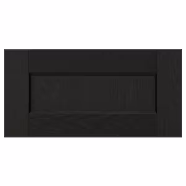 LERHYTTAN Фронтальная панель ящика - черная морилка 40x20 см - фото 1