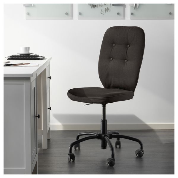 Рабочий стул ЛИЛЛХОЙДЕН, Идему черный Идему черный - фото 2