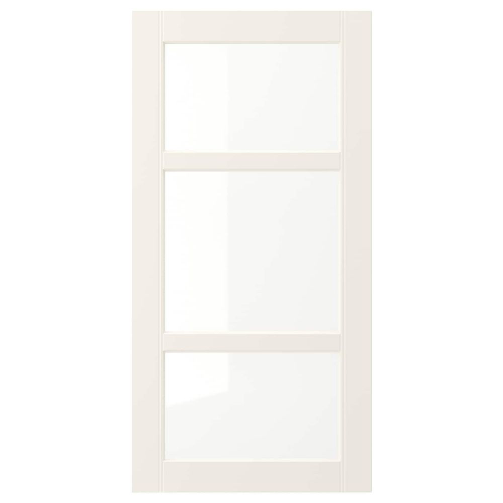 Стеклянная дверь, белый с оттенком 40x80 см IKEA HITTARP ХИТАРП 503.613.77 - фото 1