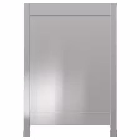 VÅRSTA Накладная панель с ножками - нержавеющ сталь 62x88 см