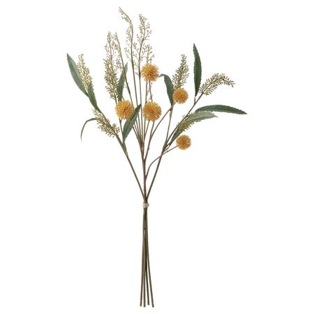 Искусственный букет, для дома, улицы желтый 60 см IKEA SMYCKA СМИККА 904.965.10