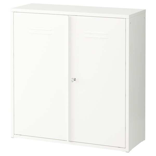 Шкаф с дверями, белый, 80x83 см IKEA IVAR ИВАР 303.815.93 - фото 2