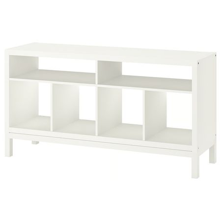 KALLAX Тумба под ТВ с основанием - белый 147x39x78 см