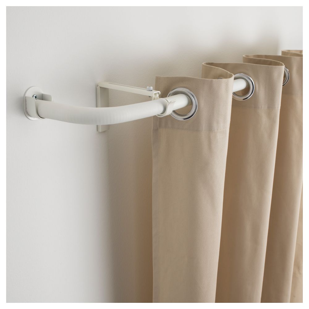 Гардинный карниз, комбинация для эркера ХУГАД, белый - фото 1