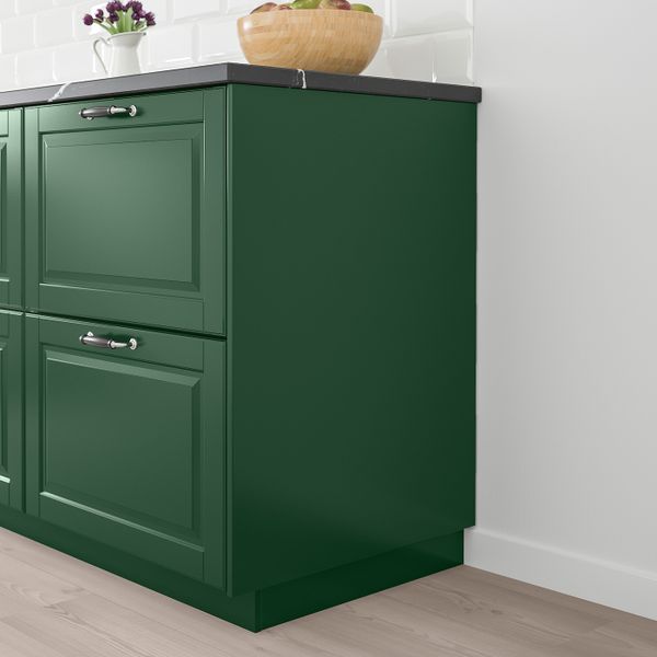 Накладная панель, темно-зеленый 39x240 см IKEA BODBYN БУДБИН 704.446.21 - фото 3