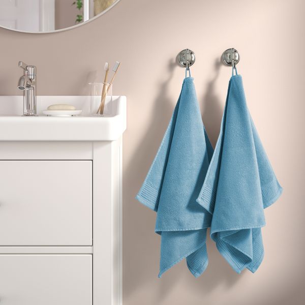 Полотенце, 50x100 см, синий IKEA VINARN ВИНАРН 705.498.83 - схема-чертеж с размерами