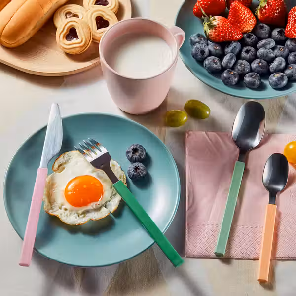 TÅNGMÄRLA ТОНГМЭРЛА Столовый набор,16 предметов - разноцветный - фото 2