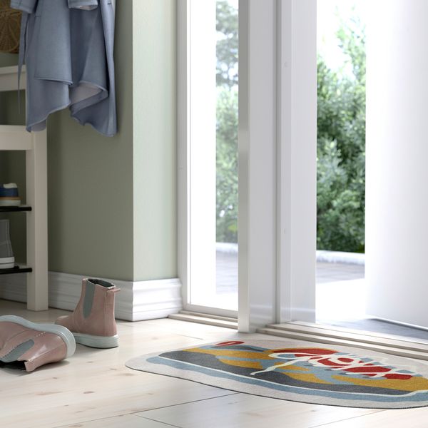 Придверный коврик, 40x60 см, разноцветный IKEA GATURUM 305.600.33 - фото 4