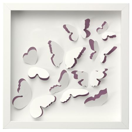 Картина ОЛУНДА, бабочки (30x30 см)