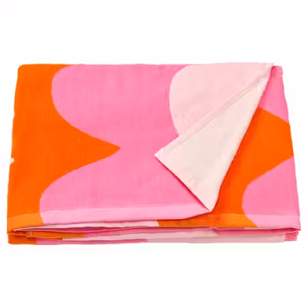 KONBJÖRNBÄR Пляжное полотенце - розовый/оранжевый 100x180 см
