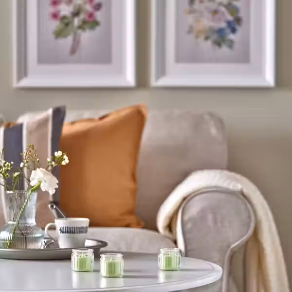 LÖVSKOGSLUND ЛЁВСКОГСЛУНД Ароматическая свеча в стакане - фото 4