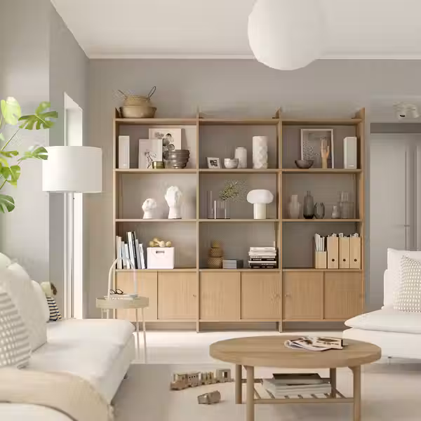 LÅDMAKARE ЛОДМАКАРЕ Комбинация для хран с раздв дверц - фото 2