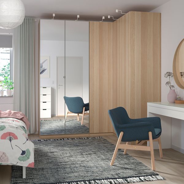 Дверь, под беленый дуб 50x229 см IKEA FORSAND ФОРСАНД 804.349.66 - фото 2