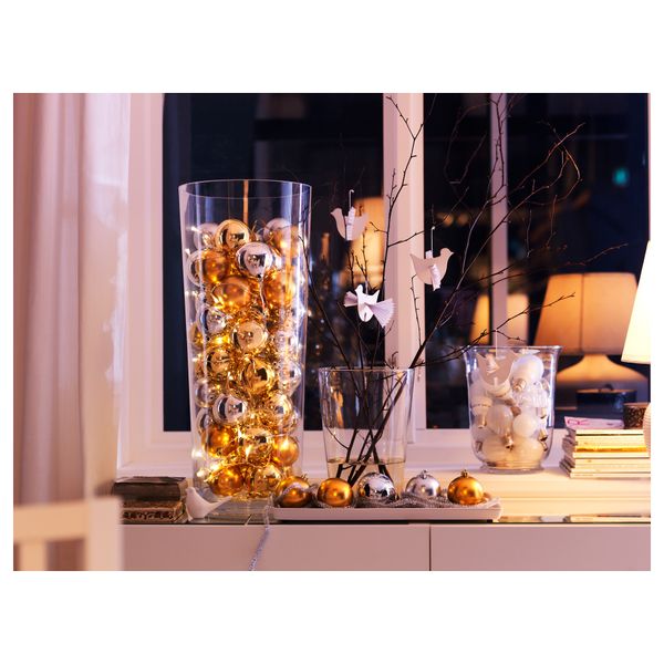 Ваза БЛАДЭТ, прозрачное стекло (45 см) - схема-чертеж с размерами