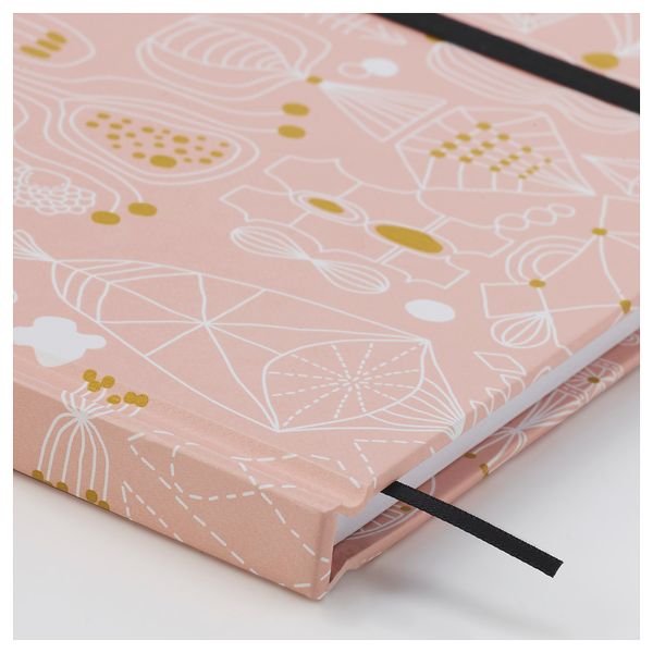 Книжка для записей ЛАНКМОЙ, розовый, белый золотой (20x16 см) - фото 2