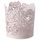 Подсвечник для греющей свечи, бледно-розовый 8 см IKEA SAMVERKA САМВЕРКА 505.109.71