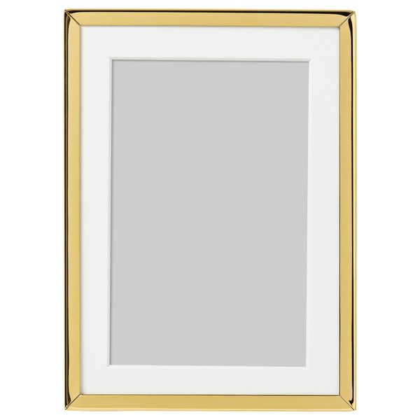 Рама ГУЛЬДБОДА, желтая медь (13x18 см) - фото 1