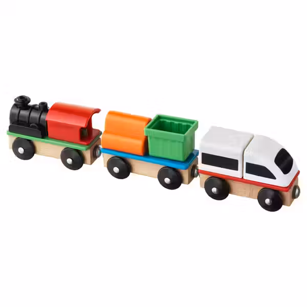 LILLABO Поезд, 3 вагона - фото 1