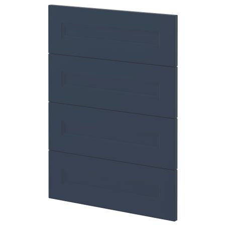 4 фасада для посудомоечной машины, Axstad, матовая поверхность синий, 60 см IKEA METOD МЕТОД 994.499.39