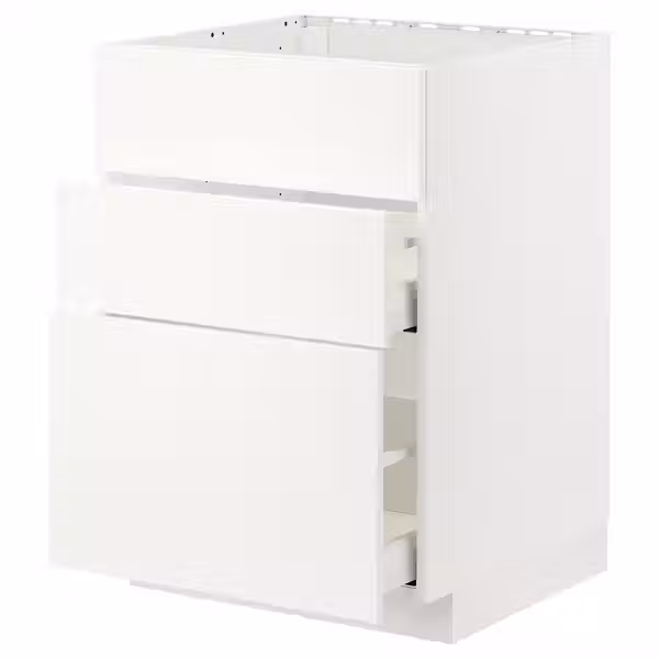 METOD / MAXIMERA Шкаф д/варочн панели/вытяжка/ящик - фото 1