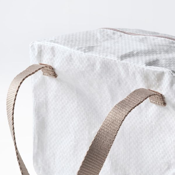 Сумка для/завтраков, белый, бежевый 22x17x16 см IKEA IKEA 365+ ИКЕА/365+ 604.800.25 - фото 4
