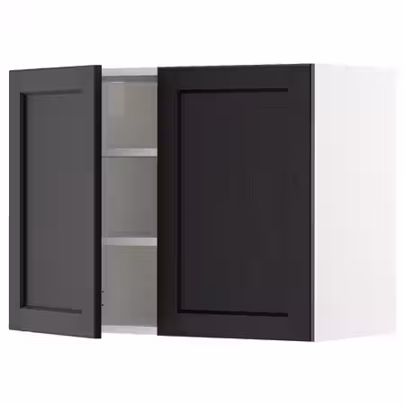 METOD Навесной шкаф с полками/2дверцы